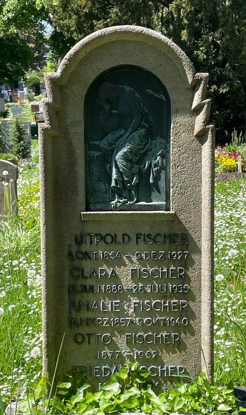 Grabstätte von Luitpold Fischer auf Bergfriedhof Stuttgart